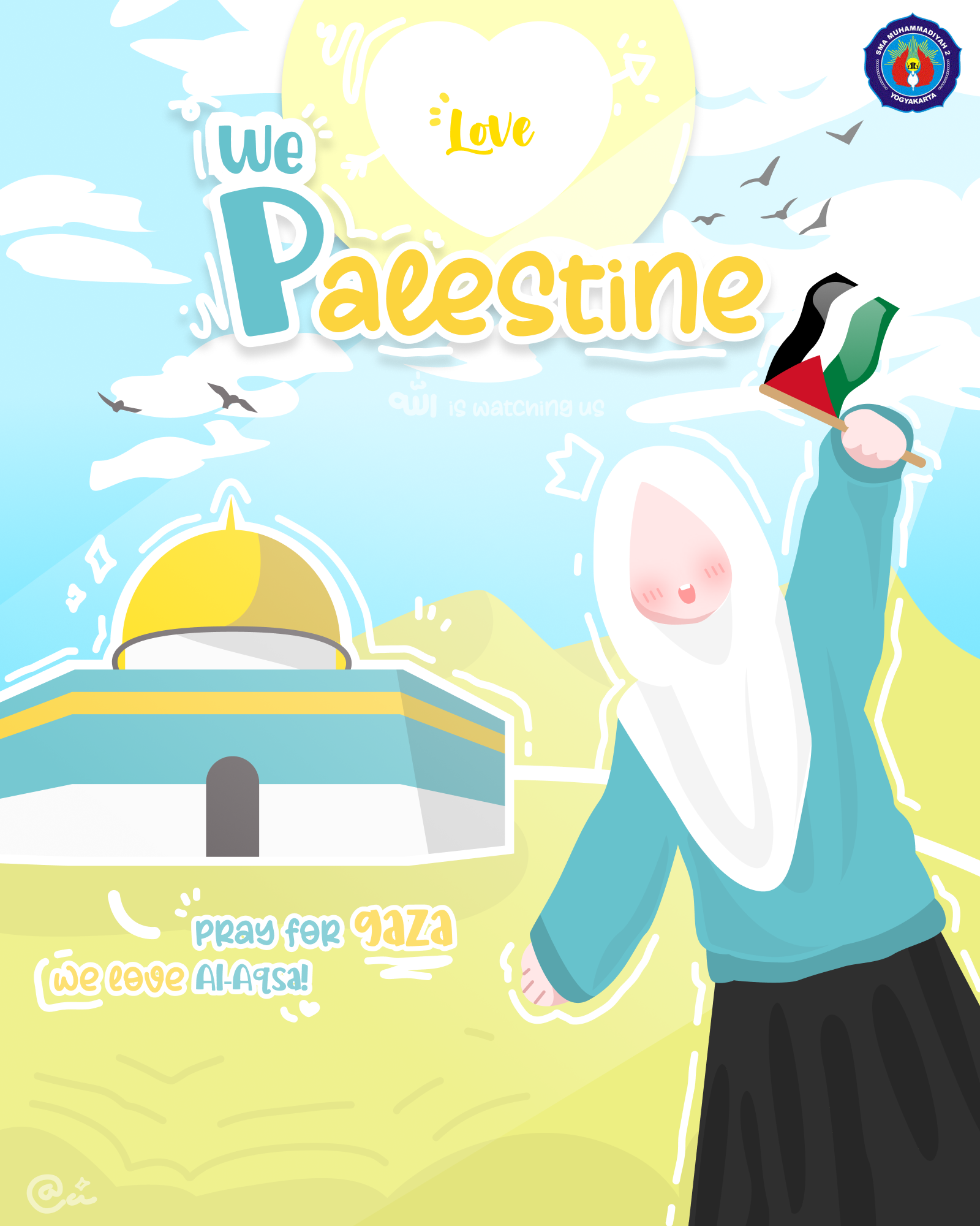 MoeraChallenge_Poster_Asiyah_IDN Boarding School akhwat