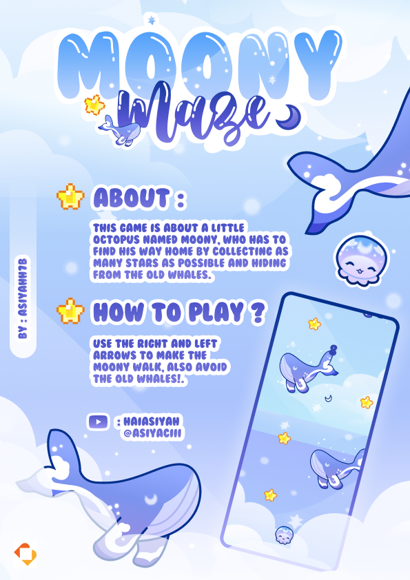 Poster Maze game -